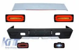 image-14-Stoßstange Dachspoiler für Mercedes G W463 89-15 Heckleuchten Nebelscheinwerfer