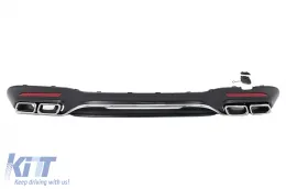 image-22-Stoßstange Diffusor Endrohre für Mercedes S-Klasse W222 MOPF Sport Line 2017-2020 S63 Design