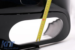 Stoßstange Diffusor für Mercedes C-Klasse W206 S206 Sport Line 2021+ C43 Design-image-6100791