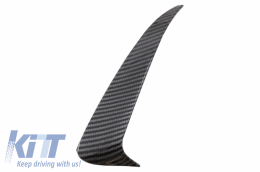 Stoßstange Flaps Side Flossen Klappen für Mercedes W205 14-20 Carbon Film-image-6046207