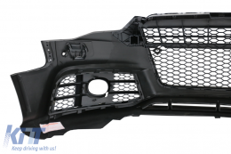 Stoßstange für Audi A5 8T 12-16 Gitter Nebelscheinwerfer Sport Look-image-6082101