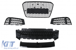 Stoßstange für Audi A5 8T Facelift 2012–2016 Wabengrill RS-Design Kühlergrill-image-6127578