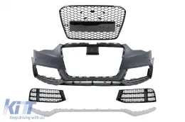 image-29-Stoßstange für Audi A5 8T Facelift 2012–2016 Wabengrill RS-Design Kühlergrill