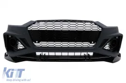 image-16-Stoßstange für Audi A5 F5 MOPF 2020+ Kühlergrill Unterlippe Racing Look PDC SRA