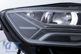 Stoßstange für Audi A6 C7 4G 11-18 RS6 Matrix Look LED Scheinwerfer Dynamische-image-6052752