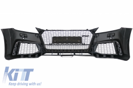 Stoßstange für Audi TT 8S Mk3 14+ RS Design Wabengitter Untere Lippenverlängerung-image-6040848