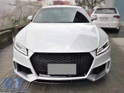 Stoßstange für Audi TT 8S Mk3 14+ RS Design Wabengitter Untere Lippenverlängerung-image-6278855