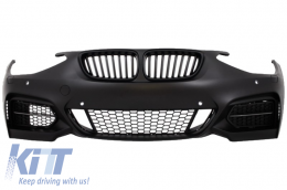 image-74-Stoßstange für BMW 1er F20 F21 2011-08.2014 Nieren Kühlergrill M2 M235 Design
