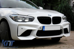 Stoßstange für BMW 1er F20 F21 LCI 2015-06.2019 M2 Design PDC SRA Nierengitter-image-6090687