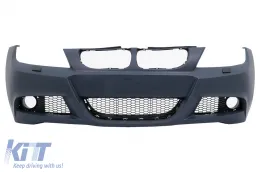 image-70-Stoßstange für BMW 3er E90 Limousine E91 Touring LCI 2008-2011 M-Technik Design mit PDC SRA