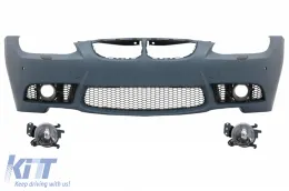 image-57-Stoßstange für BMW 3er E92 Coupé E93 Cabrio 06-09 NBL Projektoren M3 Look