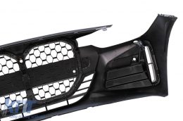 Stoßstange für BMW 3er F30 F31 2011-2018 Umbau G80 M3 Design Chrom Kühlergrill-image-6101212