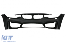 Stoßstange für BMW 3er F30 F31 Limo Touring 11-19 M3 Look SRA Seitenschweller-image-6005051