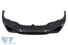Stoßstange für BMW 3er G20 G21 2019–2022 Sport 340 Design PDC Unterer Grill-image-6105555