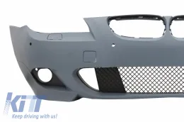 Stoßstange für BMW 5 E60 E61 07-10 M-Tech Design Gitter Doppelstreifen-image-6041603
