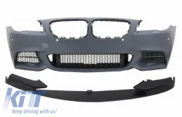 image-8-Stoßstange für BMW 5er F10 F11 10-17 Spoilerlippe M-Performance M550 Look