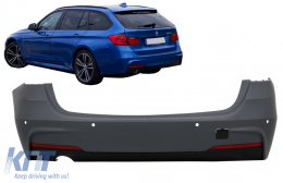 Stoßstange für BMW F31 3er Touring Non LCI LCI 11-18 M-Technik Design Einzelauslass-image-6128035