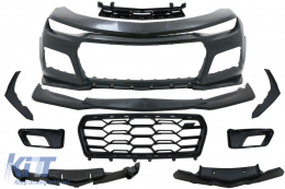 Stoßstange für Chevrolet Camaro LT RS SS 2015-2018 Kühlergrill Unterlippe Klappen-image-6096831