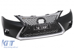 Stoßstange für Lexus CT ZWA10 13-2017 Facelift Upgrade 2017+ Nebelscheinwerfer Kühlergrill-image-6079273
