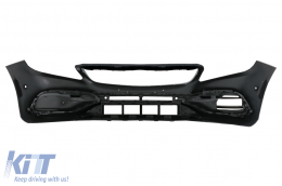 Stoßstange für Mercedes A-Klasse W176 12-18 Gitter A45 Design Facelift Look-image-5997942