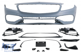 image-76-Stoßstange für Mercedes A-Klasse W176 2012-2018 Gitter MOPF A45 Design