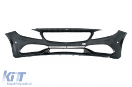 Stoßstange für Mercedes A-Klasse W176 2012-2018 Gitter MOPF A45 Design-image-6127834