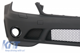Stoßstange für Mercedes C W204 2007–2012 C63 Design Nebellichter-image-6016554