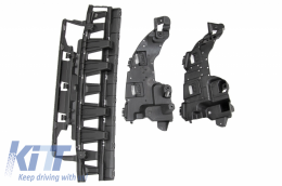 Stoßstange für Mercedes C W205 S205 14–18 C63 Look Diffusor Grill ohne Kamera-image-6064282