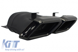 Stoßstange für Mercedes E Klasse W213 S213 16-19 E63 Look Diffusor Auspuff-image-6055242