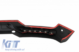 Stoßstange für Mercedes G-Klasse W463 89-17 LED DRL Spoiler Extension G65 Look-image-6039156