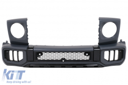 Stoßstange für Mercedes G-Klasse W463 W464 2018–2022 Kühlergrill Radkästen Scheinwerferblenden-image-6113441