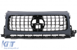 Stoßstange für Mercedes G-Klasse W463 W464 2018–2022 Kühlergrill Radkästen Scheinwerferblenden-image-6113449