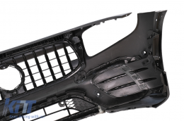 Stoßstange für Mercedes GLB X247 2019-2023 GLB 35 Design Kühlergrill Seitenfinnen PDC-image-6096857