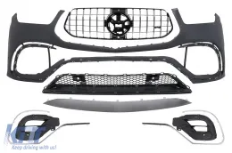 image-66-Stoßstange für Mercedes GLE SUV W167 GLE Coupé C167 2019–2023 Kühlergrill Spoiler