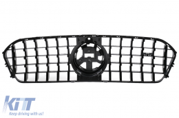 Stoßstange für Mercedes GLE SUV W167 GLE Coupé C167 2019–2023 Kühlergrill Spoiler-image-6088829