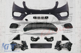 Stoßstange für Mercedes V-Klasse W447 2014–2019 Sport Line Design unterer Gitter-image-6211423