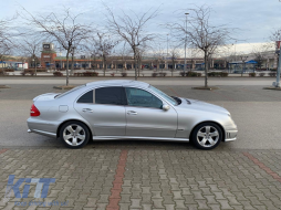 Stoßstange für Mercedes W211 E-Klasse Facelift 06-09 Kühlergrill Nebelscheinwerfer-image-6089921