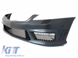 Stoßstange für MERCEDES W221 S 05-10 S63 S65 Look Seitenschweller Kurzversion-image-6004494