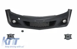 image-77-Stoßstange für Opel Astra H 04-2009 Nebelscheinwerfer Seitengitter OPC Look