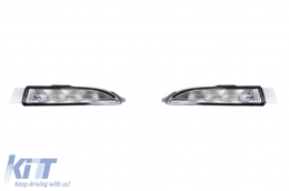 Stoßstange für VW Golf 6 Mk6 VI 08-13 Look LED TFL Nebelscheinwerfer Kühlergrill-image-6127947