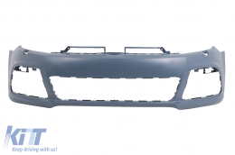 Stoßstange für VW Golf 6 Mk6 VI 08-13 Look LED TFL Nebelscheinwerfer Kühlergrill-image-6127960