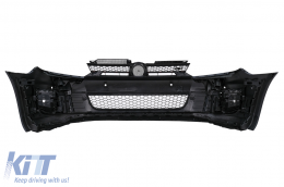 Stoßstange für VW Golf VI 6 08-13 GTI Look Scheinwerfer LED Fließend Licht Chrom-image-6055314