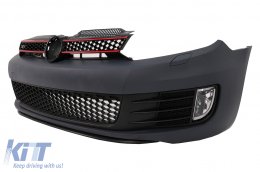 Stoßstange für VW Golf VI 6 08-13 Scheinwerfer LED Dynamisches GTI Look-image-6023265