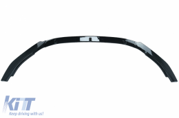 Stoßstange für VW Golf VI Golf 6 08-13 Lip Extension Spoiler Schwarz GTI Look-image-6072330