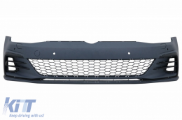 Stoßstange für VW Golf VII 7.5 17-20 LED Scheinwerfer Sequential Dynamic GTI Look-image-6044969