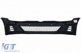 Stoßstange für VW Golf VII 7.5 17-20 LED Scheinwerfer Sequential Dynamic GTI Look-image-6081846