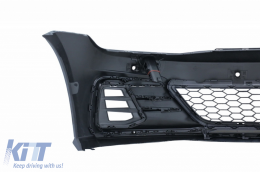Stoßstange für VW Golf VII 7.5 17-20 LED Scheinwerfer Sequential Dynamic GTI Look-image-6081847