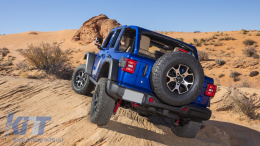 Stoßstange hinten Metall für Jeep Wrangler JL 2018+ 10. Jahrestag Hard Rock Style-image-6085277