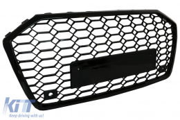 Stoßstange Kühlergrill für Audi A6 C8 4K 2018-2020 RS6 Design Seitengitter PDC SRA-image-6100889