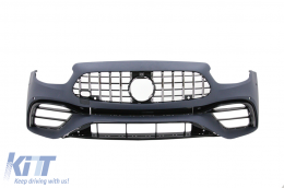 image-46-Stoßstange Kühlergrill für Mercedes E-Klasse W213 S213 C238 A238 MOPF 2020 E63-Design